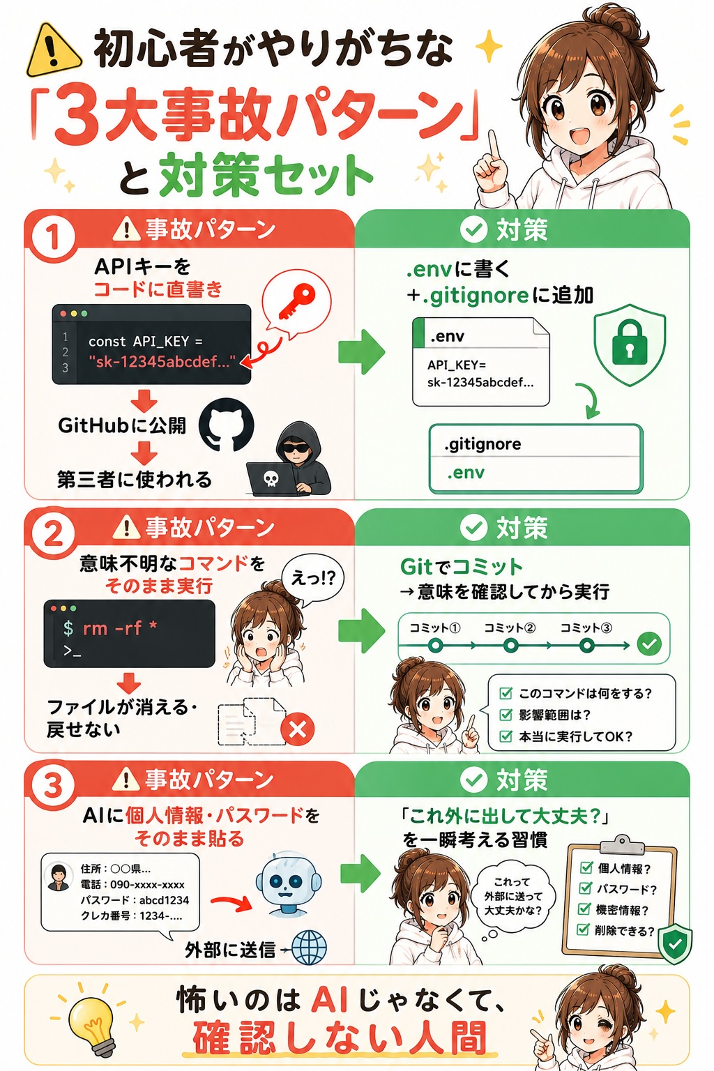 Claude Code初心者が注意したいセキュリティ事故パターン